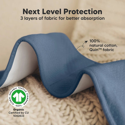 5-Pack Quin Baby Burp Cloths, Soft Burping Cloths for Babies