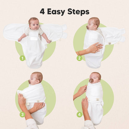 3pk Soothe Zippy Baby Swaddles, Newborn Sleep Sack