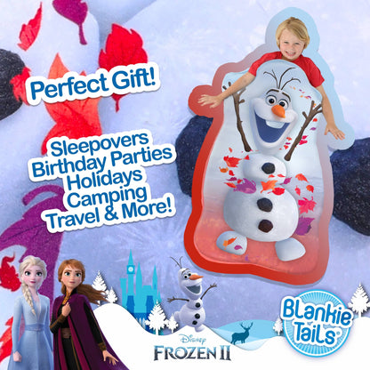 Frozen 2 Olaf Blankie Tails Wearable Blanket