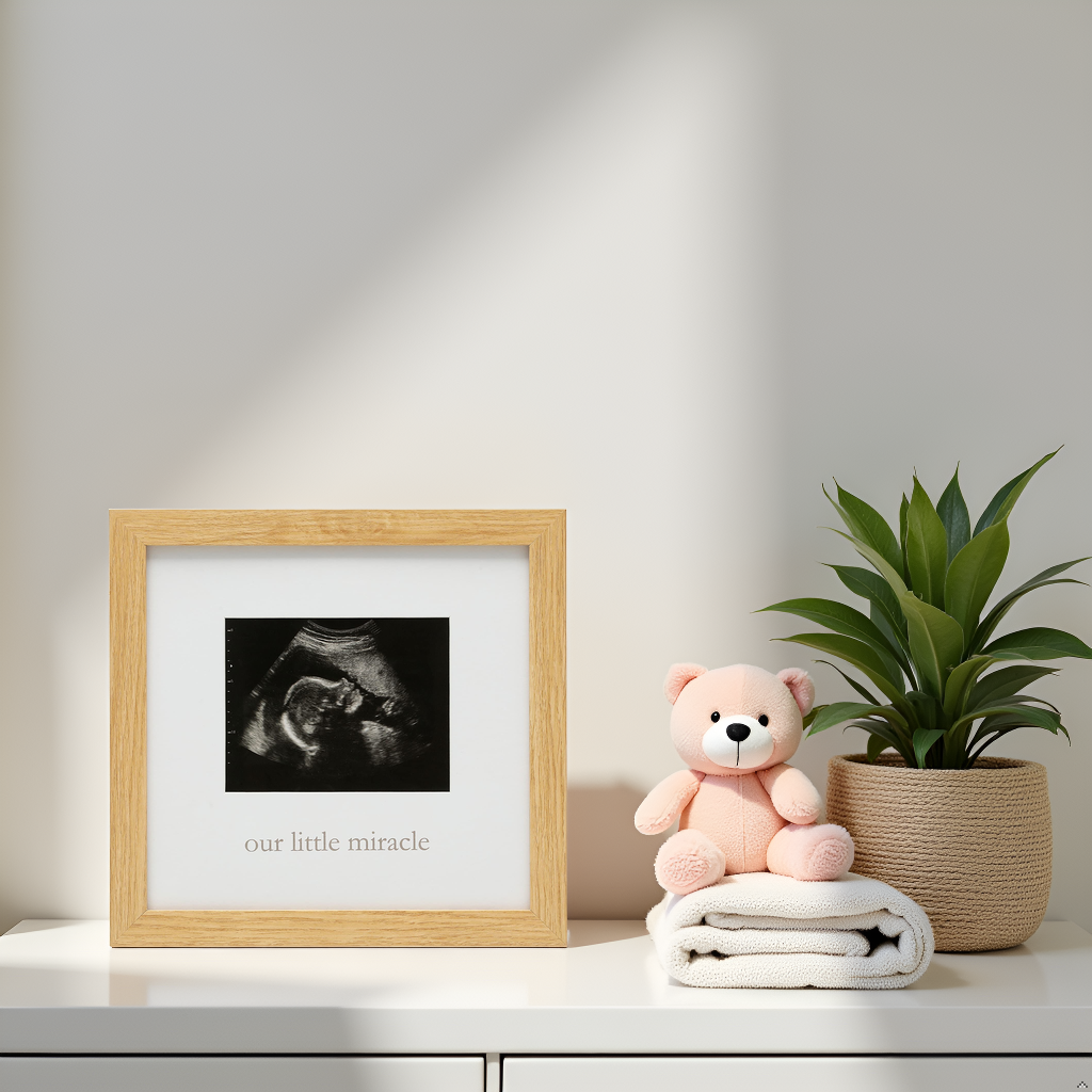 Can't Wait To Meet You Sonogram Frame