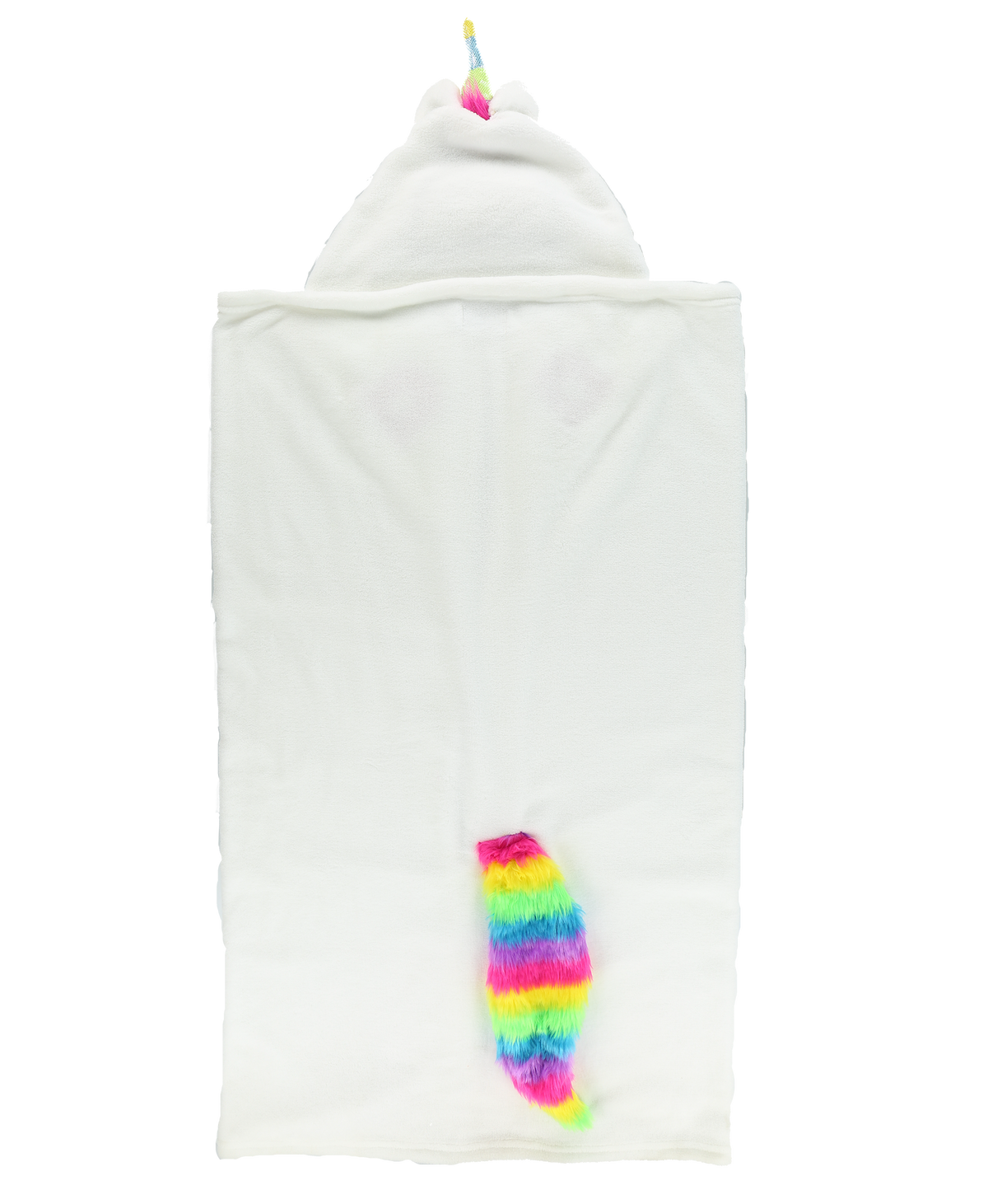 Wearable Hooded Fleece Blankets For Kids - Unicorn