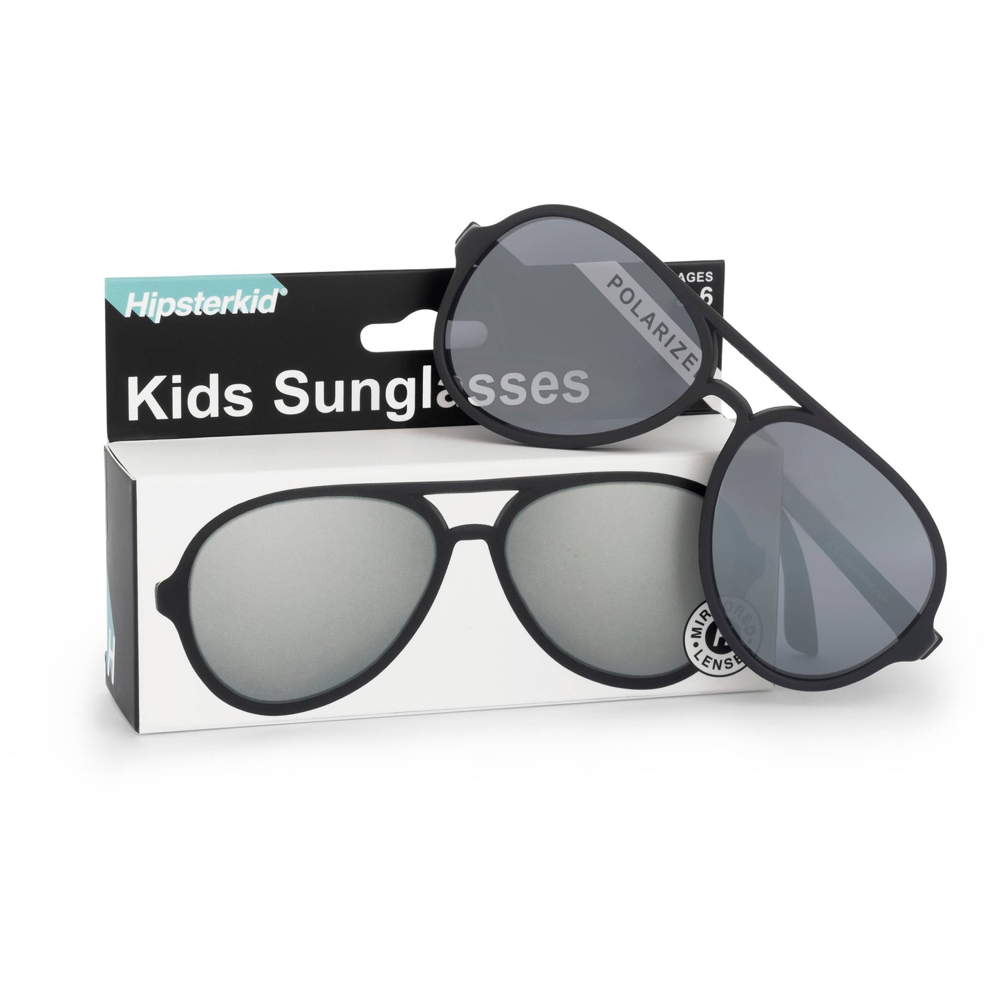 Baby & Kids Sunglasses – Polarized, UV Protective | Black
