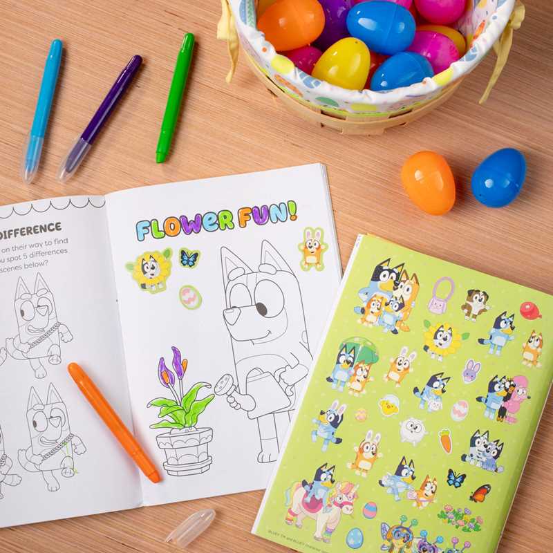Bluey Colortivity: Happy Easter, Bluey! by Delaney Foerster