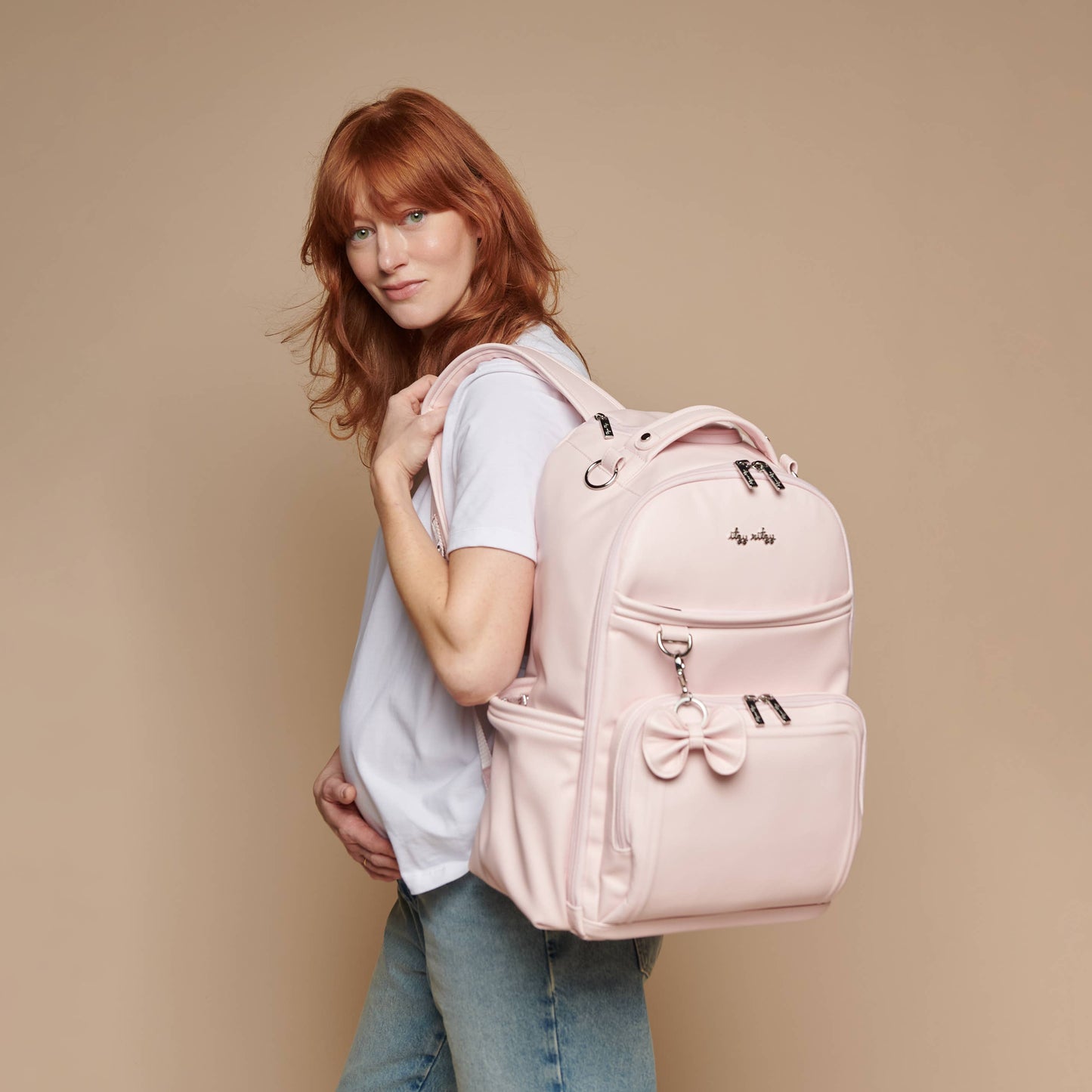 Ribbons & Roses Boss Plus™ Backpack Diaper Bag