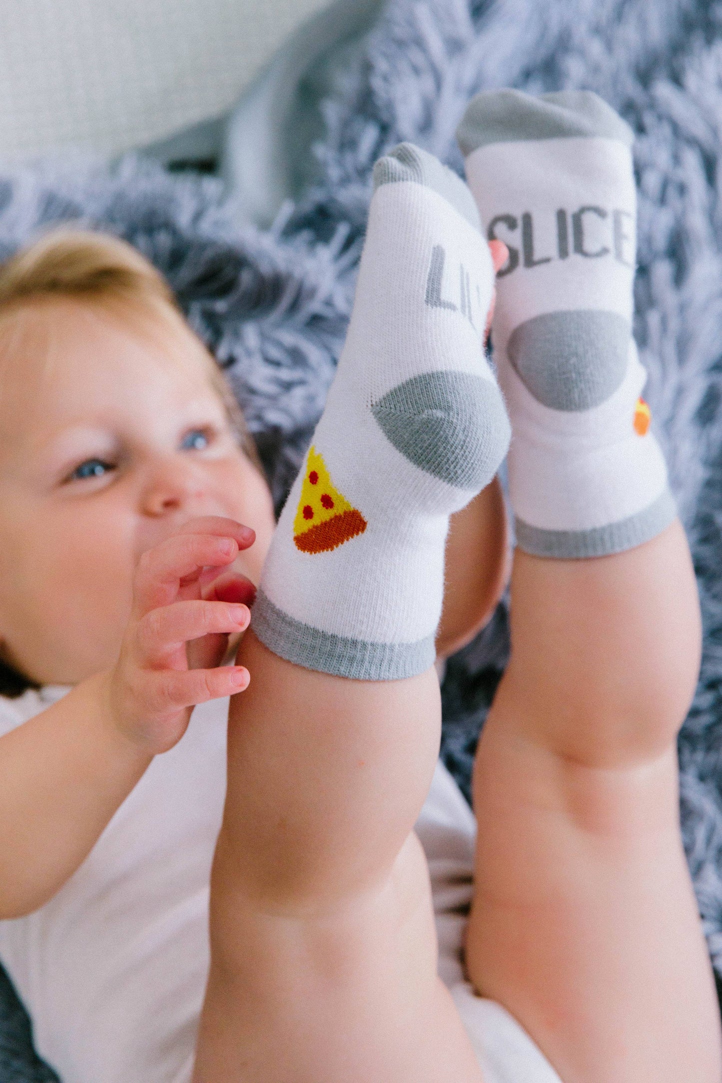 Daddy & Me Matching Pizza Sock Set, Father's Day Gift