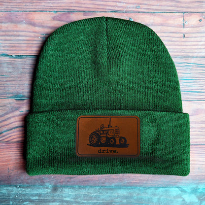 "Drive" Farm Tractor Kid Beanie Country Fall 2024 | 4 Colors