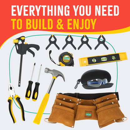 Kids Deluxe Tool Set (Case Pack 6)