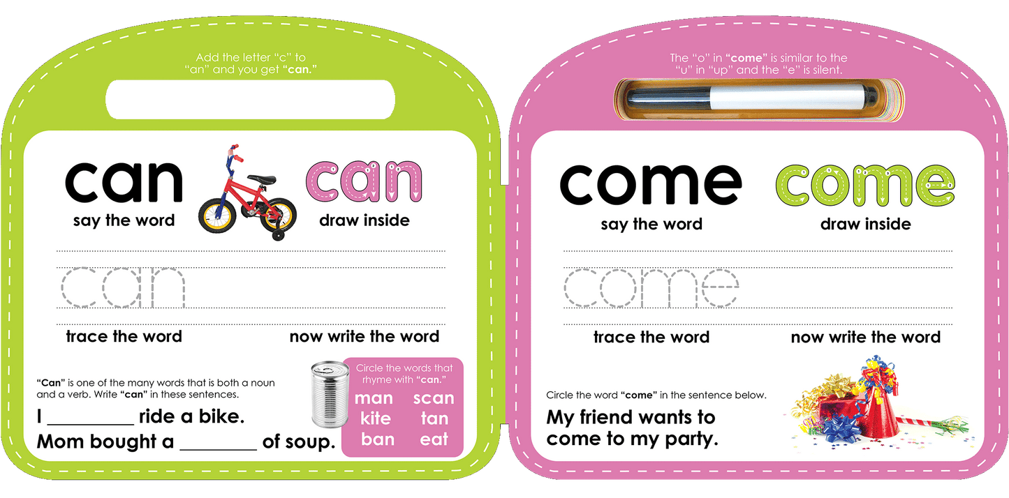 Write & Wipe Sight Words