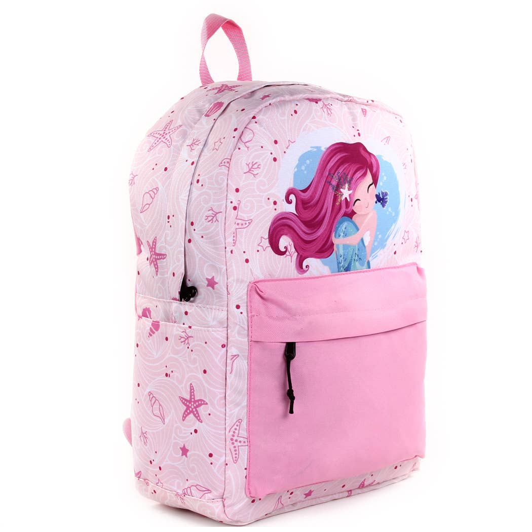 Mermaid Backpack & Lunch Bag: 16 Inch Backpack