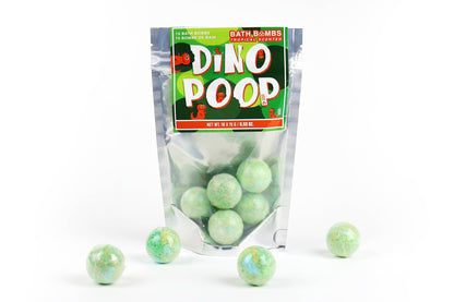 Dino Poop Bath Bombs