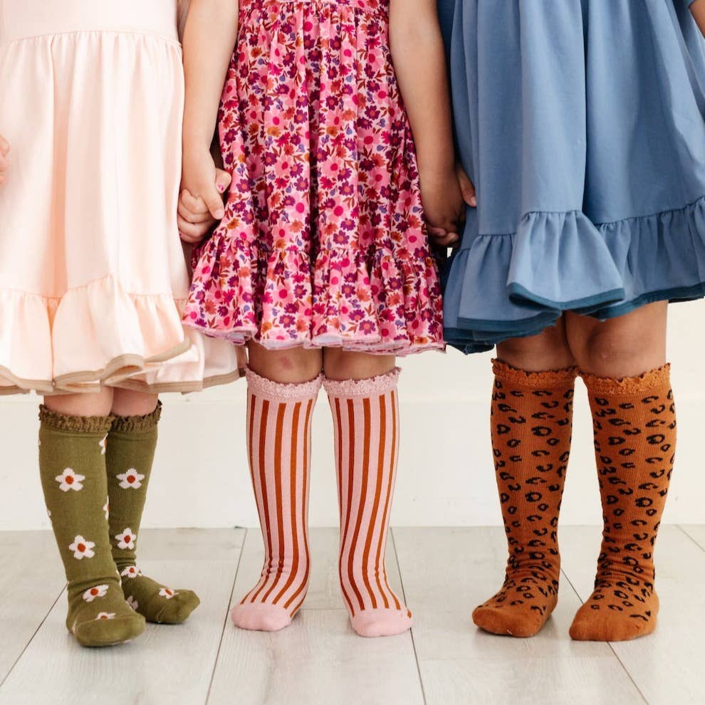 Wild Child Knee High Sock 3-Pack