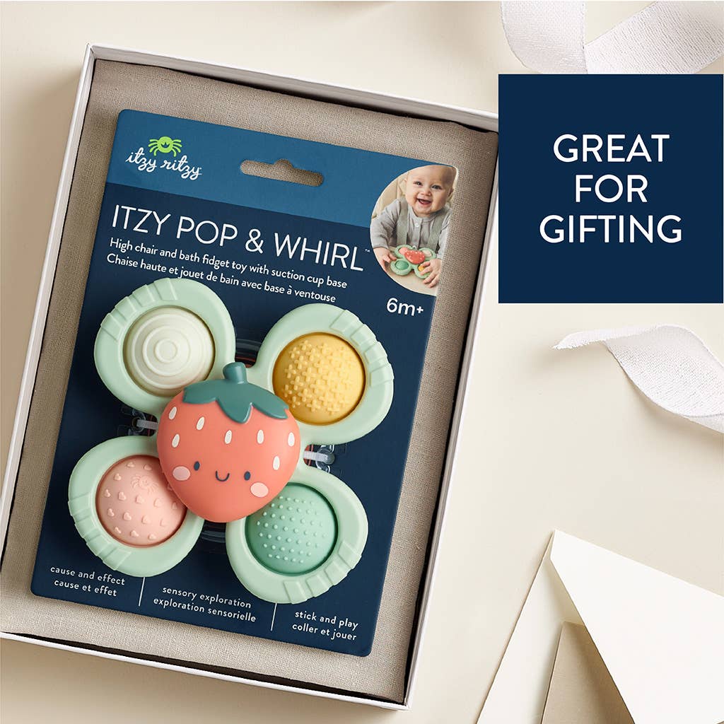 Itzy Pop & Whirl™ - Bath + Travel Toy