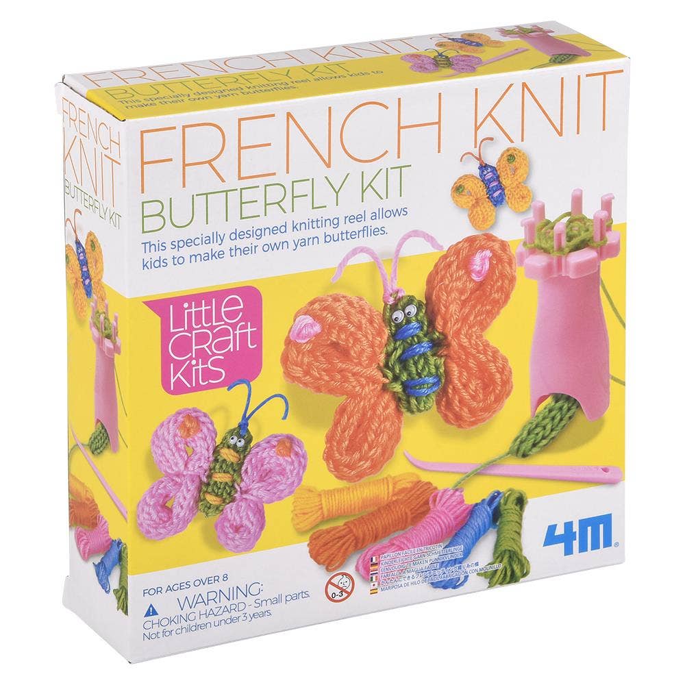 Little Craft French Knit Butterfly Kit