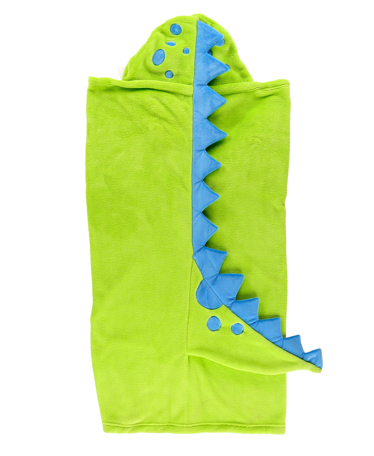 Wearable Hooded Fleece Blankets For Kids - Dinosaur