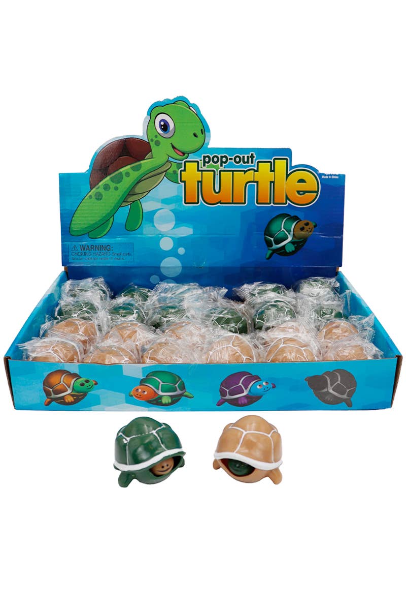Turtle Baby Pop-up Squeeze Pull Squishy Toy
