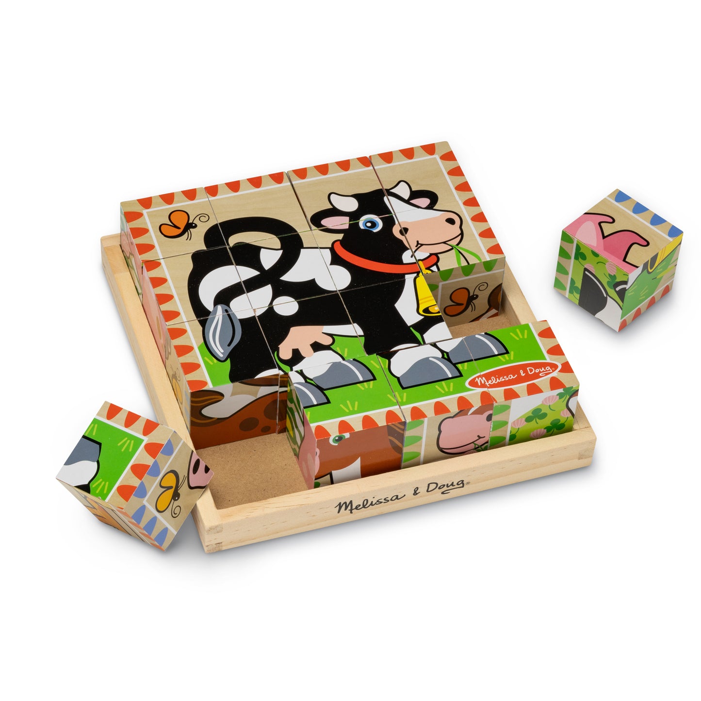 Farm Cube Puzzle - 16 Pieces