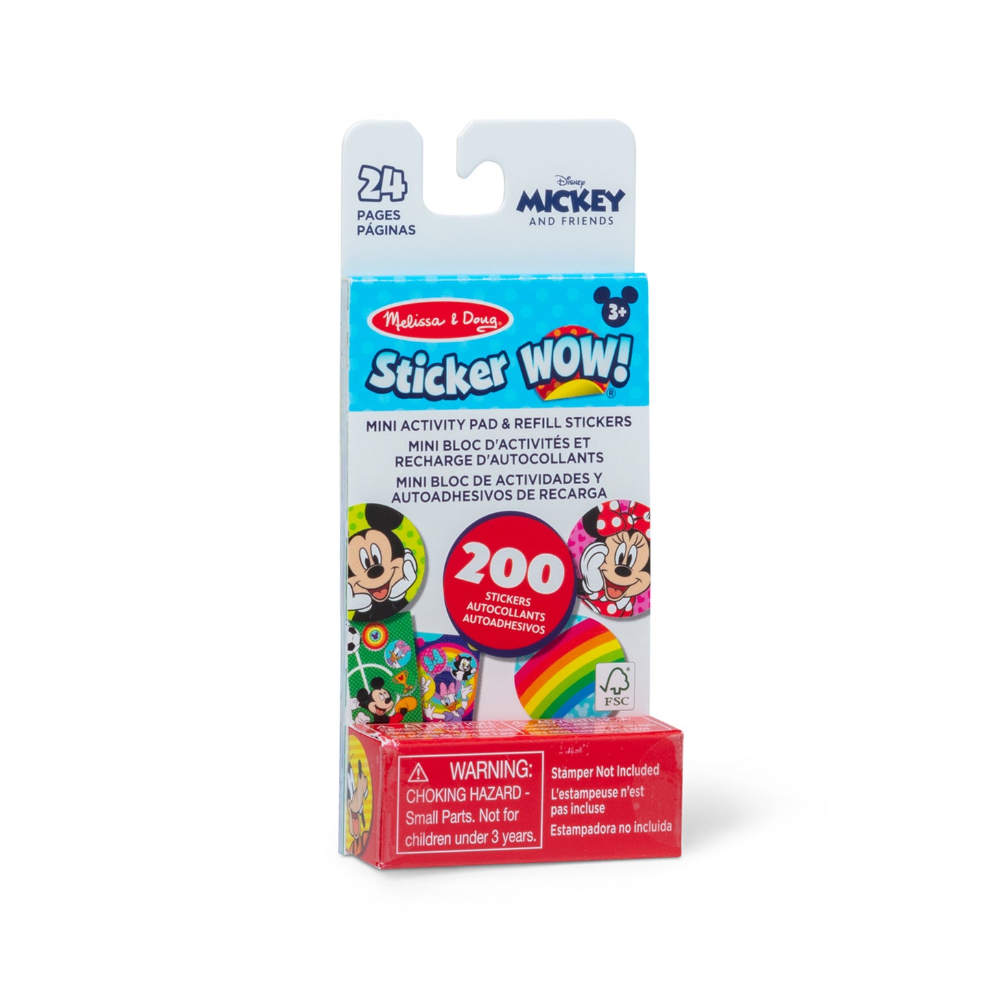 Sticker WOW! Mini Activity Pad with Refill Stickers - Disney