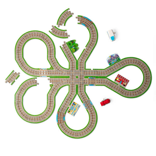 Tracks Floor Puzzle