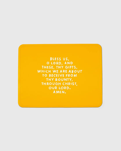 Meal Blessing Silicone Placemat