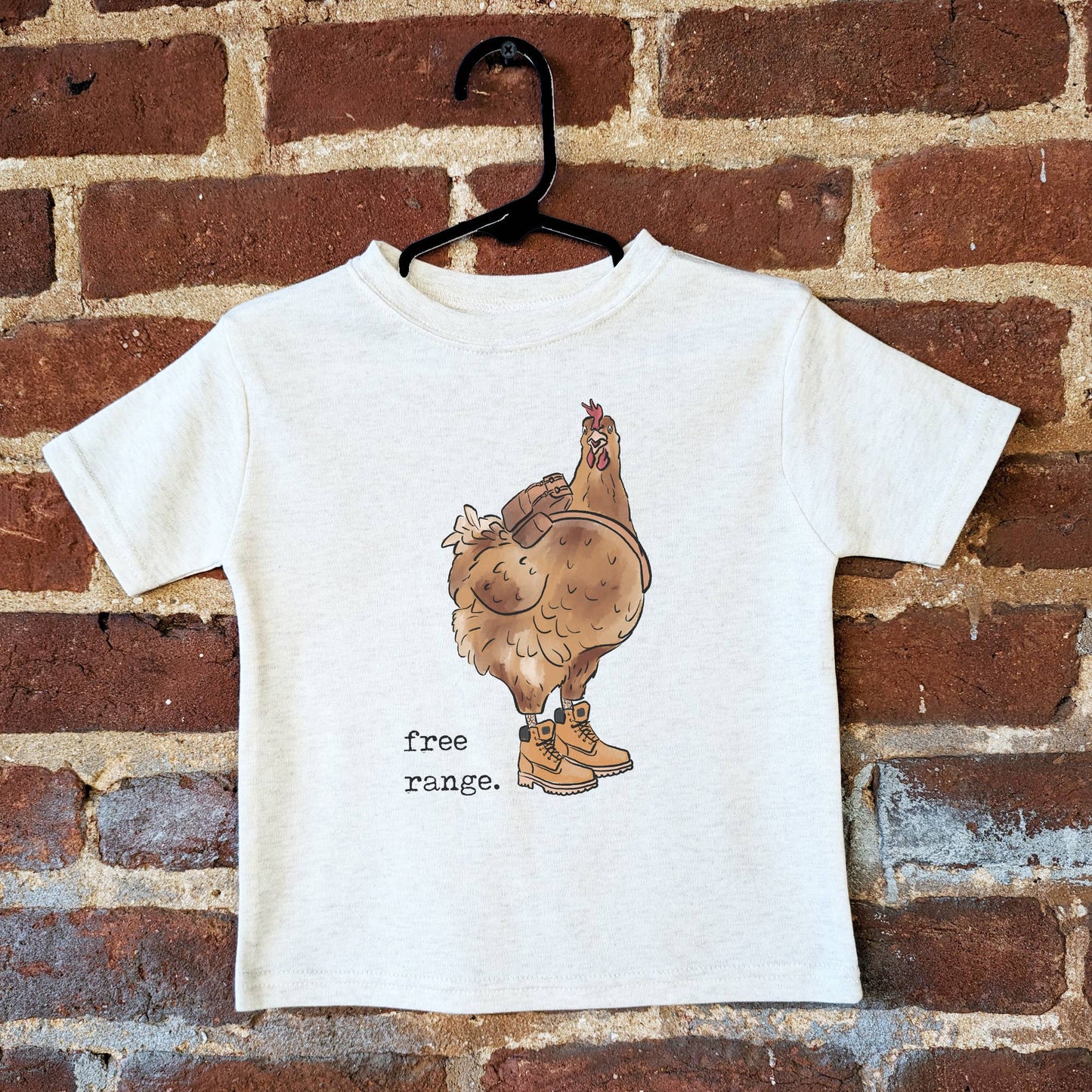 "Free Range" Chicken Funny Country Fair Clothing Fall 2024