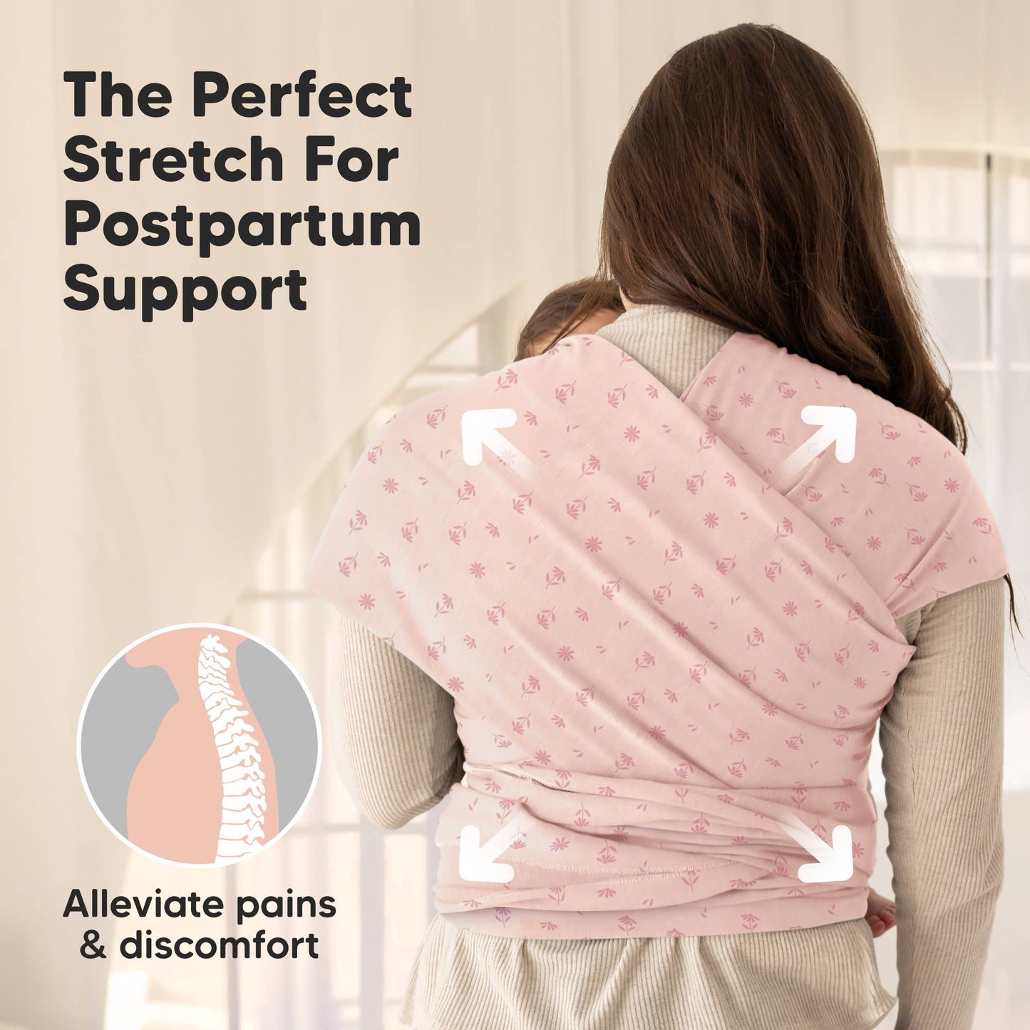 KeaBabies Original Baby Wrap Carrier