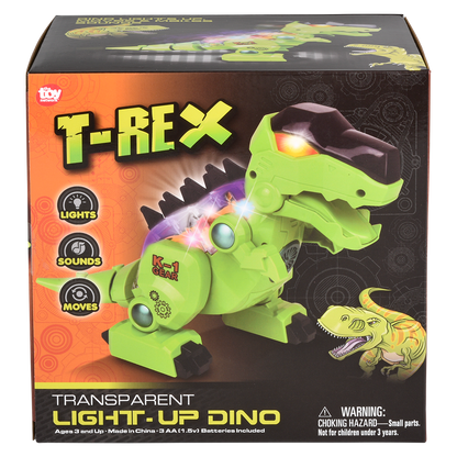 10" LIGHT-UP GEAR T-REX