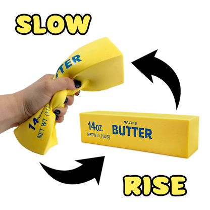 Fun Doh 10" JUMBO Butter Squishy Slow Rise Toy - 9/Display