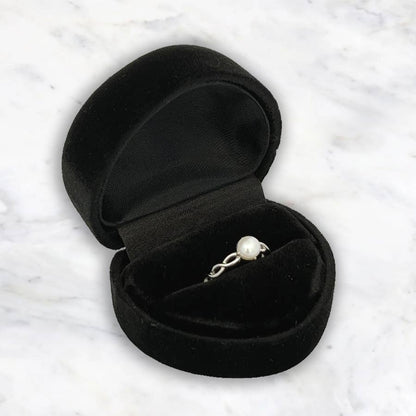 Girls Sterling Silver Freshwater Pearl Baby Ring for Kids