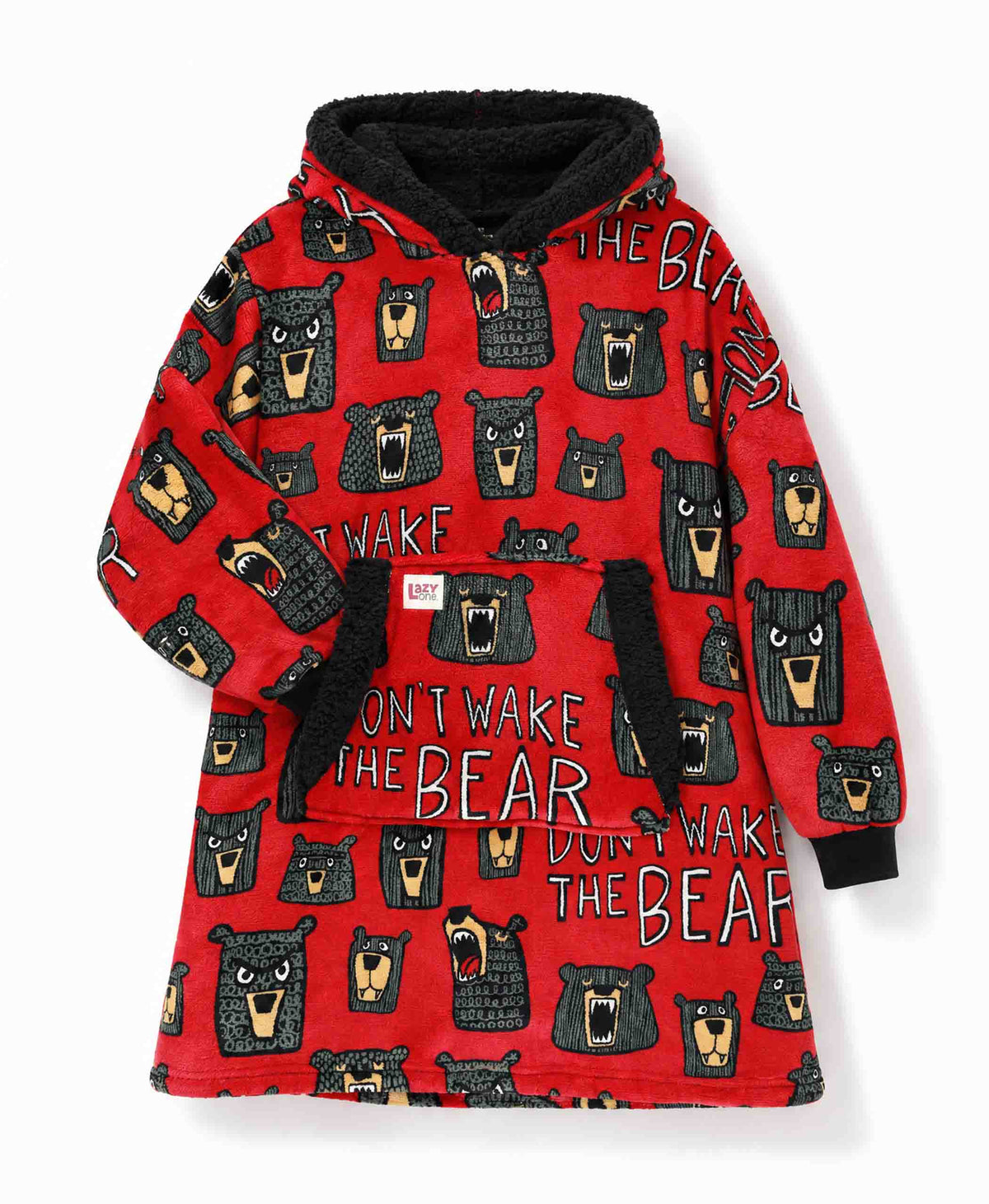 Wearable Blanket – Don't Wake The Bear Kid Blanket Hoodie