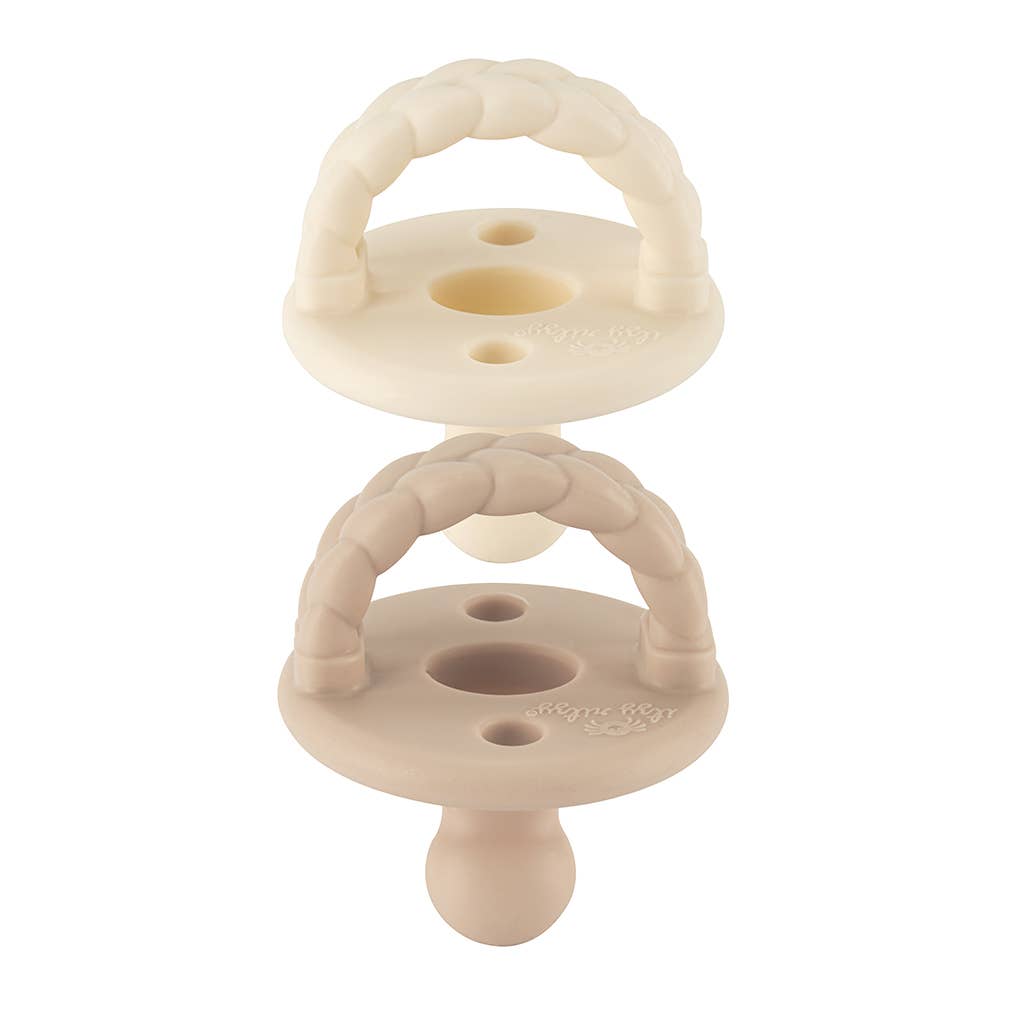 Sweetie Soother Orthodontic Pacifier Sets: 0-6 Months / Neutral