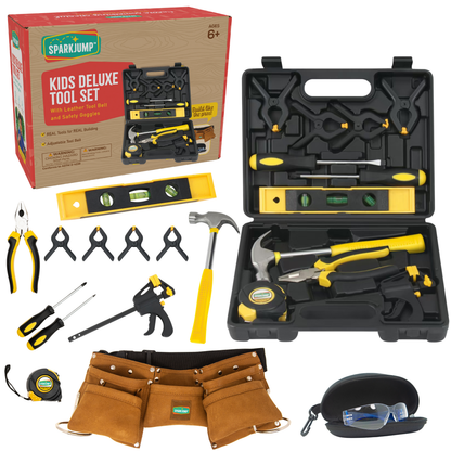 Kids Deluxe Tool Set (Case Pack 6)