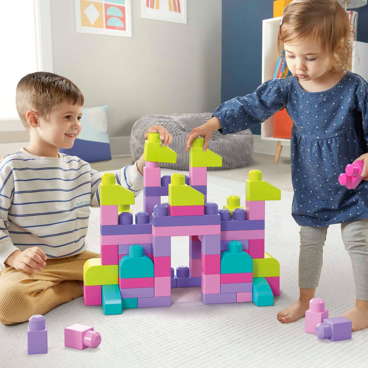 MEGA™ Bloks First Builders Big Building Bag - Pink