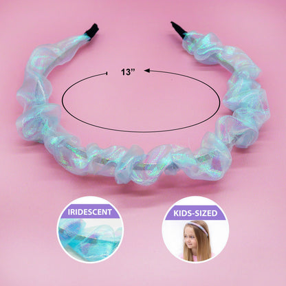 Organza Ruched Headbands