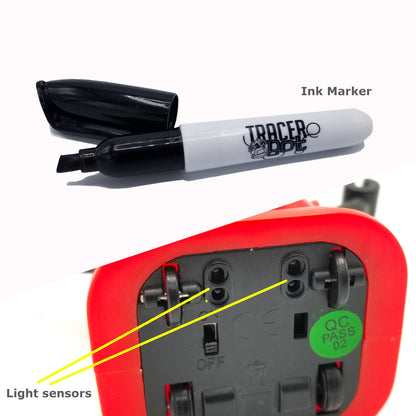 Tracerbot Asst. Inductive Robots Follow The Line You Draw