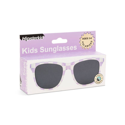 Baby & Kids Sunglasses–Polarized, UV Protective Checkerboard