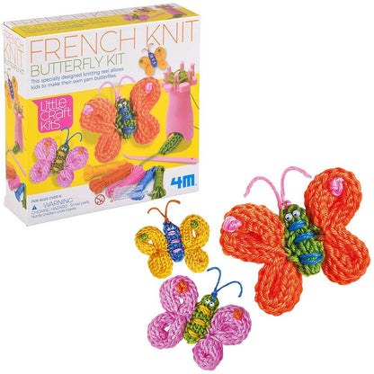 Little Craft French Knit Butterfly Kit