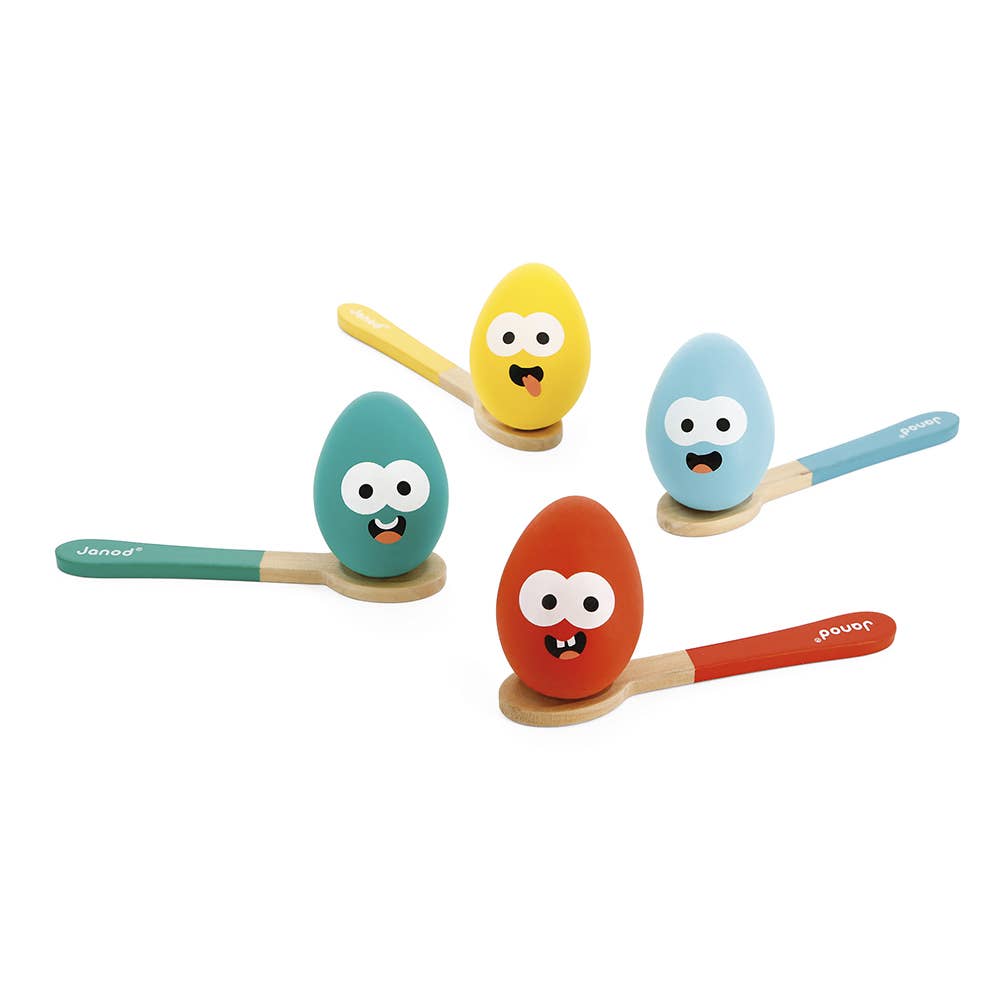 Egg and Spoon | Classic Race Game | Wooden toy | Ages 3+