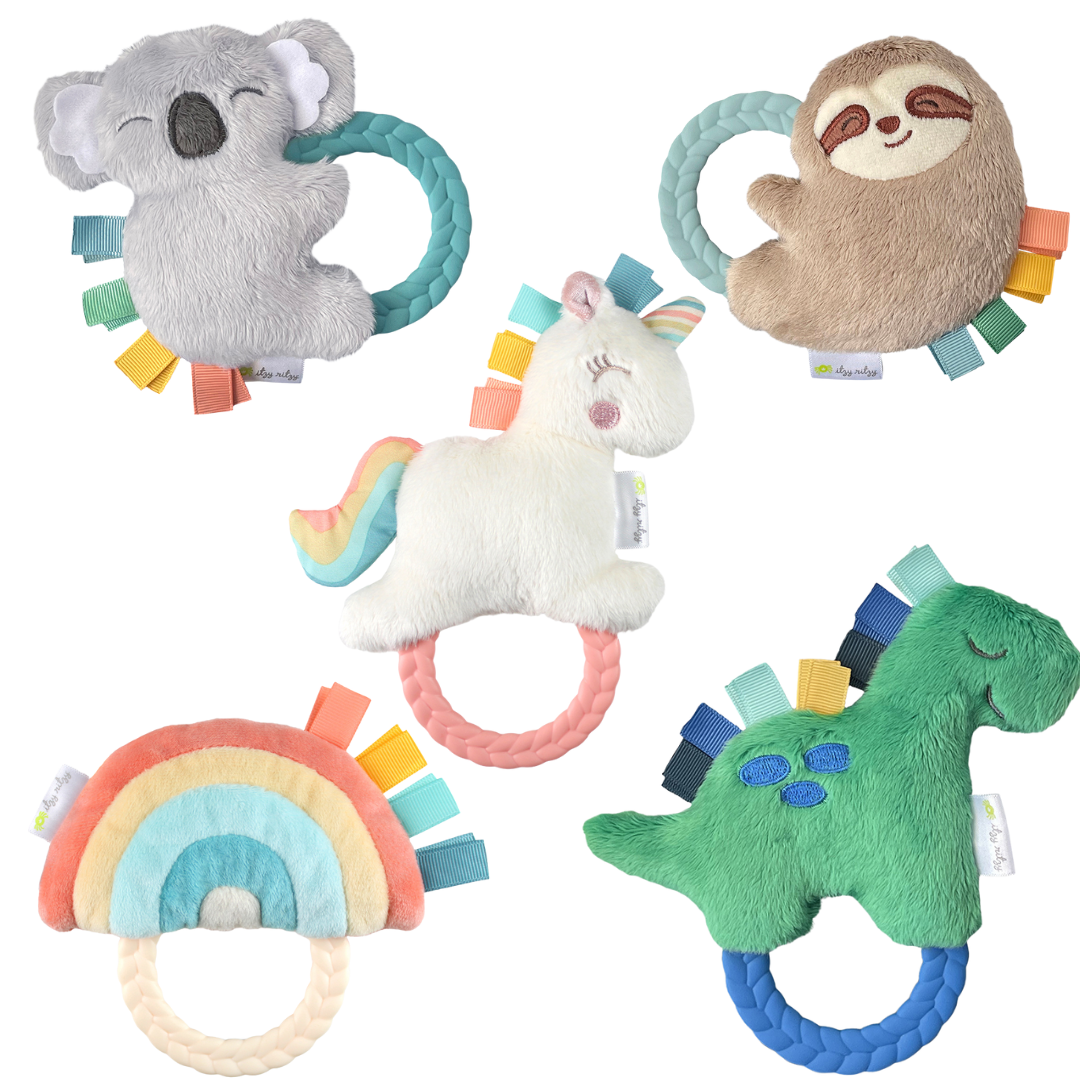 Ritzy Rattle Pal™ Plush Rattle Pal with Teether Sloth
