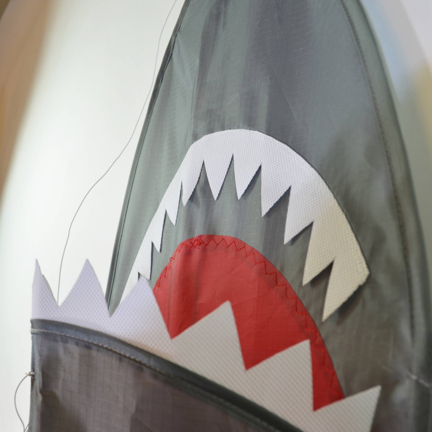 5' 3D Grey Shark Kite