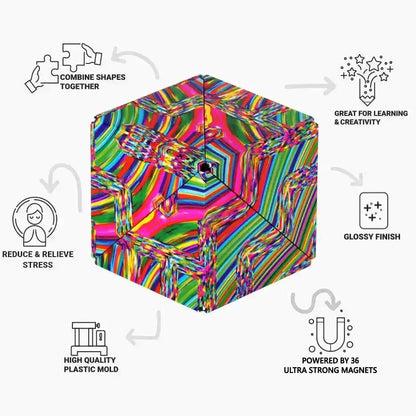 Shashibo Watercolor Magnetic Puzzle Cube