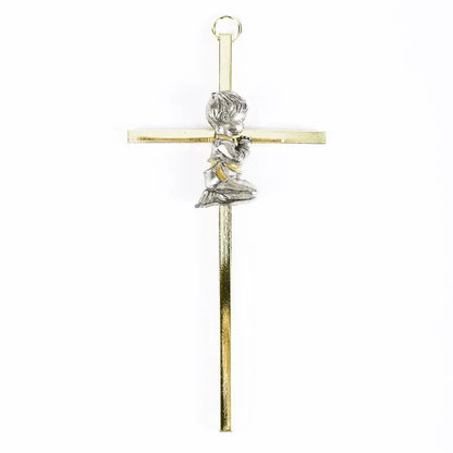 6 Inch Baptism Wall Cross - "Boy"