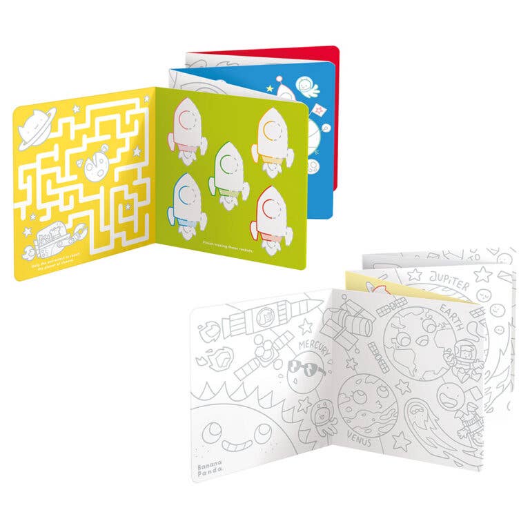 Looong Coloring Books I love Coloring Space 4+ /set of 2