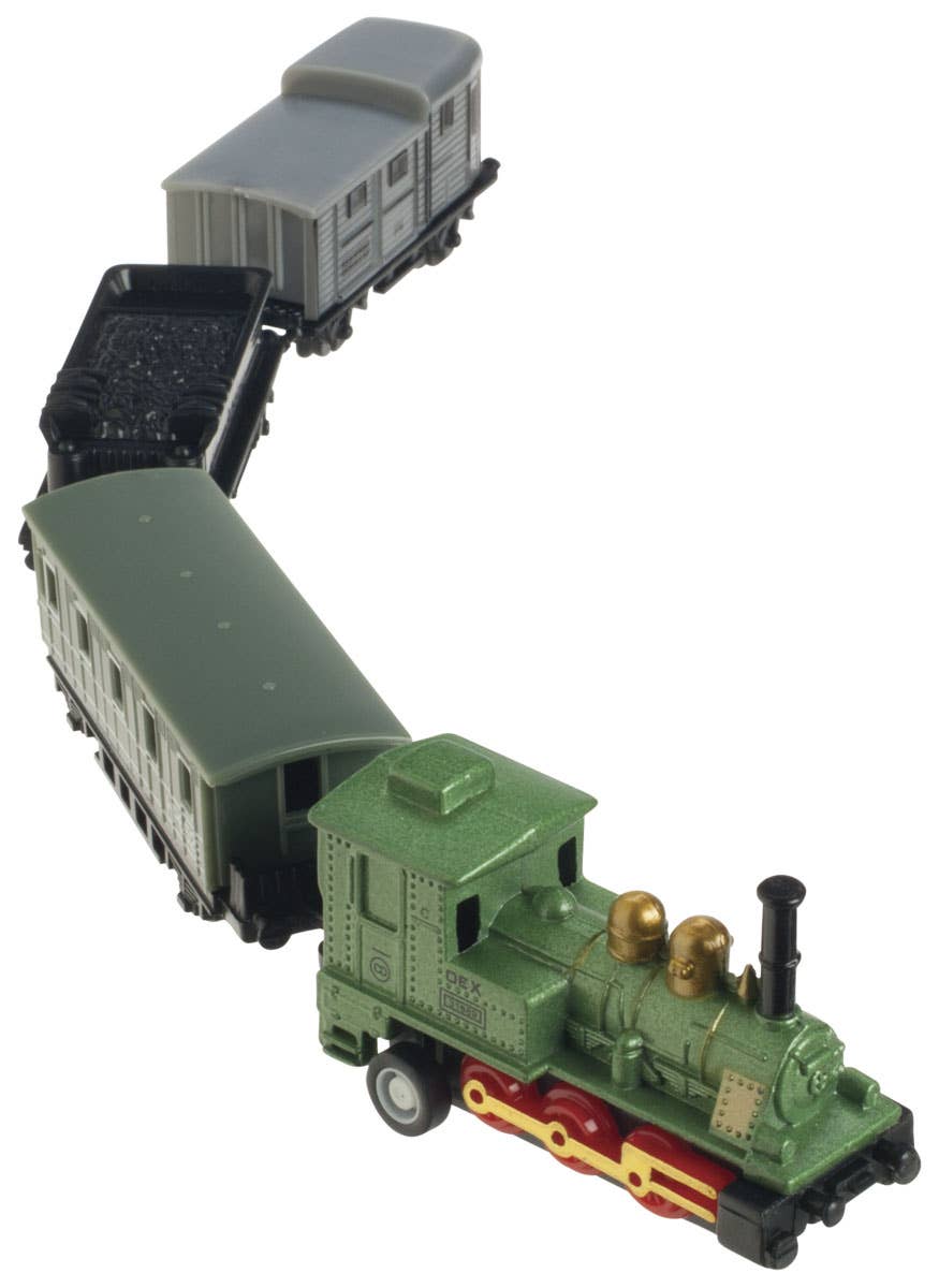 Toysmith 7041 Mini Pull-Back Train Set (Assorted Styles)
