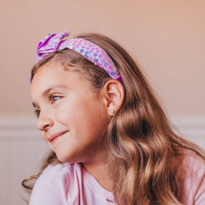 Big Bow Headband - Double Layer Sequin