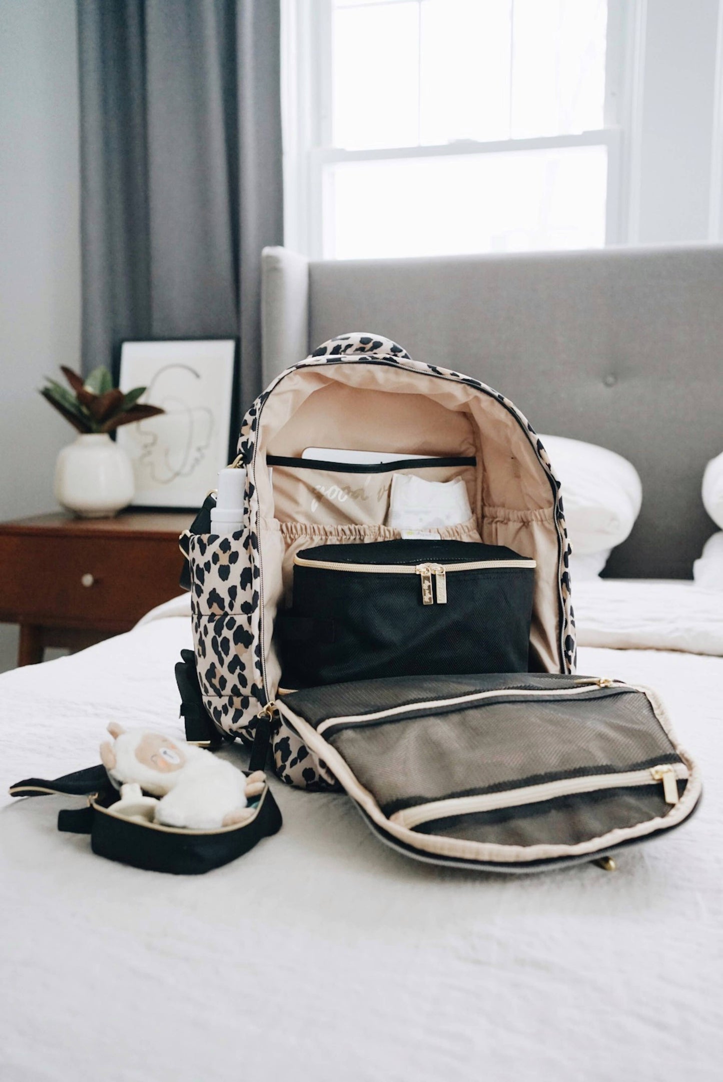 Dream Backpack™ Leopard Diaper Bag