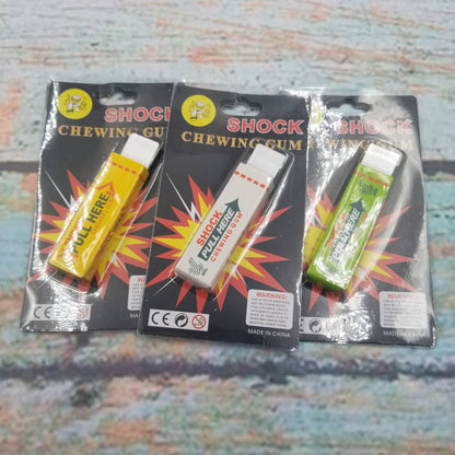 Electric Shock Chewing Gum Pull Head Shocking Toy