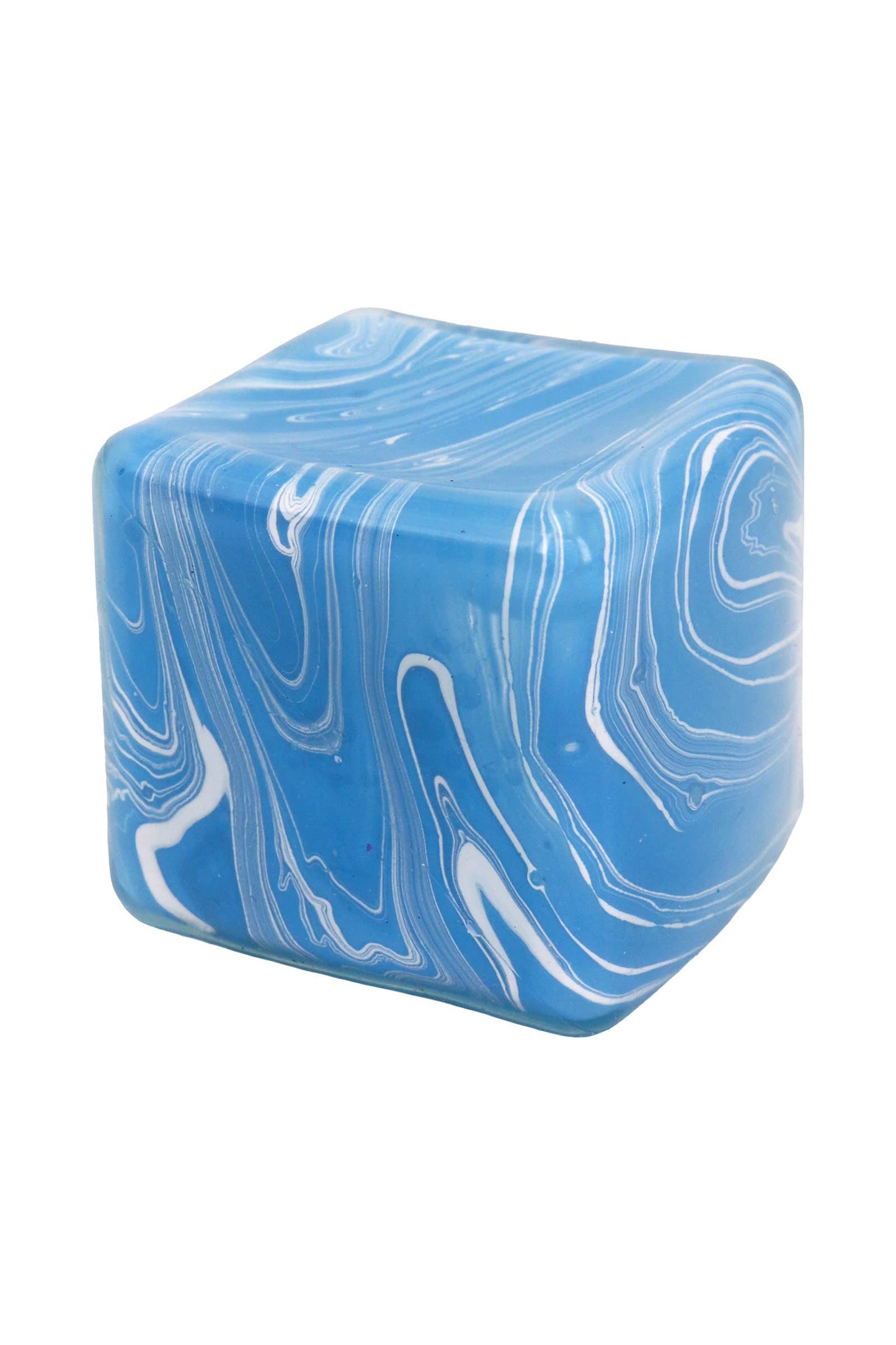 Marbled Cube Putty Filled Squishy