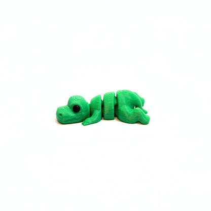 T-Rex Dinosaur (Green) • Mini 3D Printed Articulated Animal • Flexi Animals • Pocket Pets • Pocket Pals • Desk Pets [#46]*