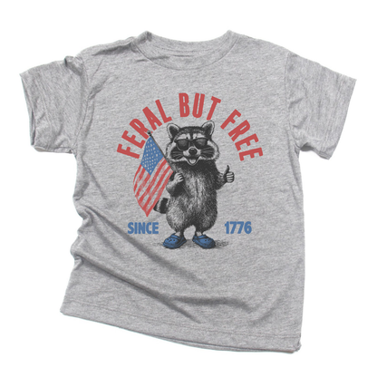 Kids 4th of July Tee | Fourth Shirt for Kids - Feral & Free