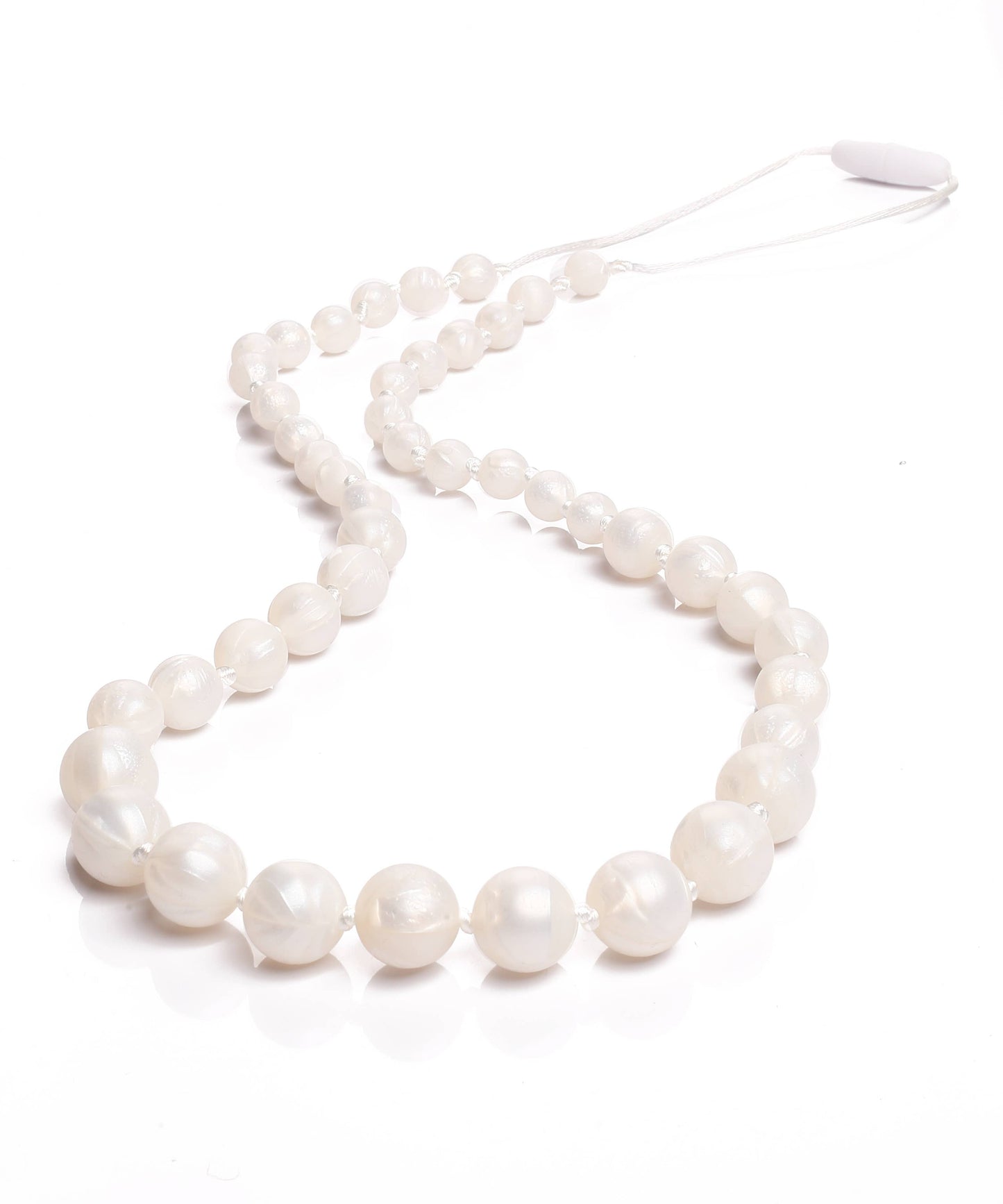 Audrey Teething Necklace - Pearl